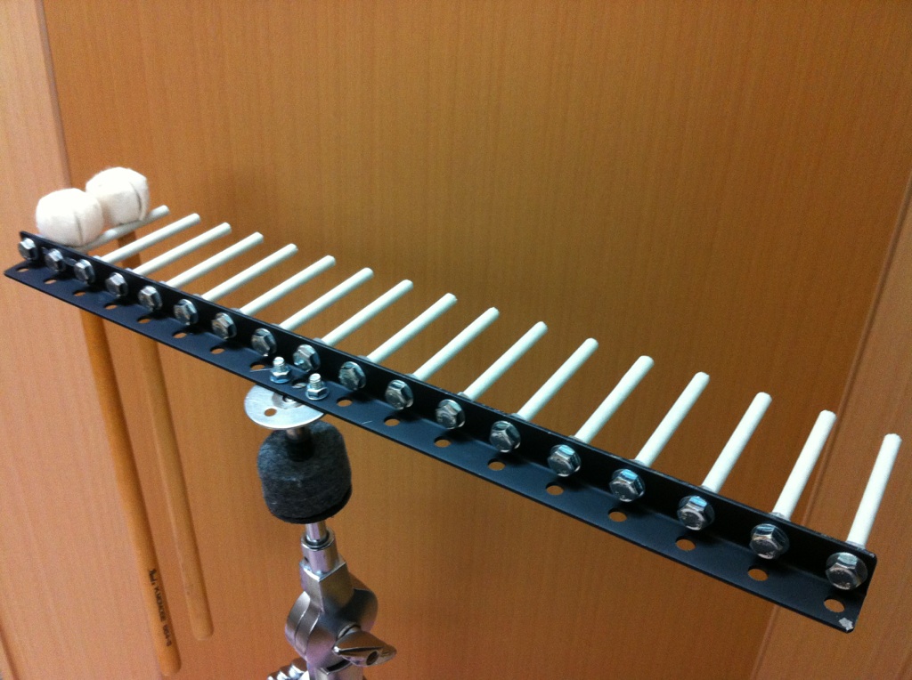 【期間限定値下げ】ティンパニ　マレットホルダー　マレットハンガー　打楽器 期間限定値下げ】ティンパニ マレットホルダー マレットハンガー