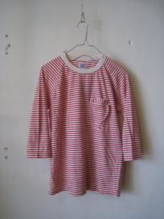 W-POCKET TEE（ボーダー）_e0175254_14405735.jpg