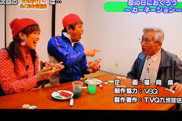 宮本さんのきじ車がテレビで紹介される・千寿の楽しい歴史_a0137997_1432195.jpg