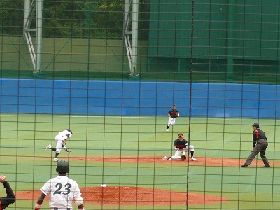 拓殖大対東農大 5月1日 東都大学野球2部_b0166128_10514212.jpg