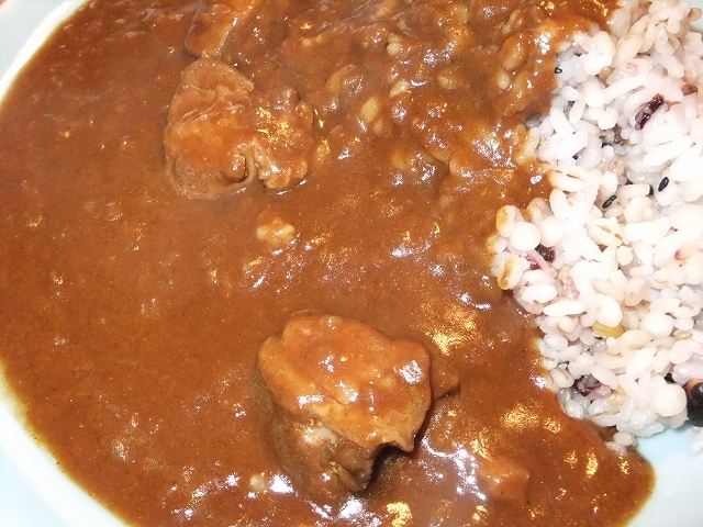 連休ご飯　カシミールカレー_f0050534_15244933.jpg
