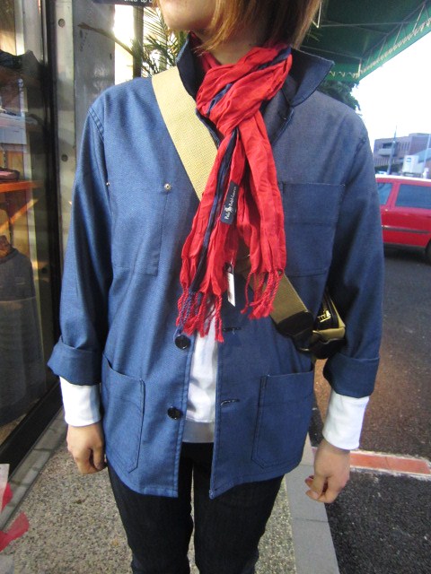 半PAN とのSET UP!で。。。CHEVRE Coverall JKT!★_d0152280_2333227.jpg