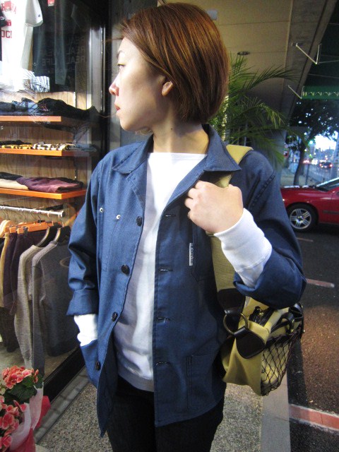 半PAN とのSET UP!で。。。CHEVRE Coverall JKT!★_d0152280_23343966.jpg