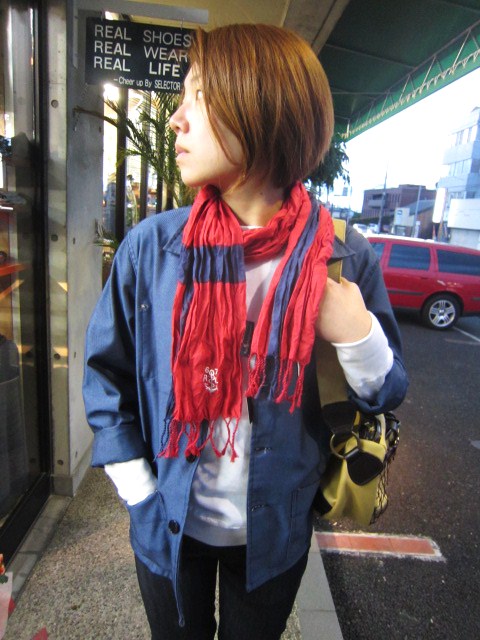 半PAN とのSET UP!で。。。CHEVRE Coverall JKT!★_d0152280_2334648.jpg