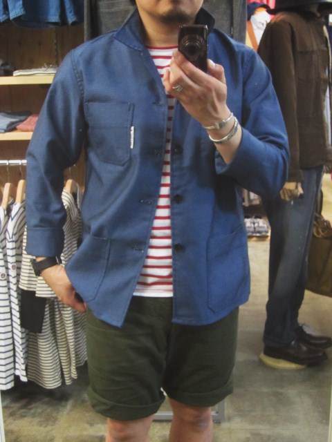 半PAN とのSET UP！で。。。CHEVRE　Coverall JKT！★_d0152280_23361813.jpg