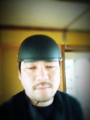 木村店長のヘルメット_d0164343_19212777.jpg