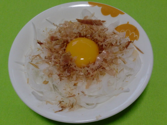 「新玉葱のユッケ風」_a0214374_11124293.jpg
