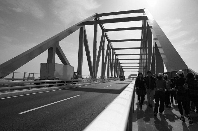 Tokyo Gate Bridge テクテクと･･･_b0190603_17192669.jpg