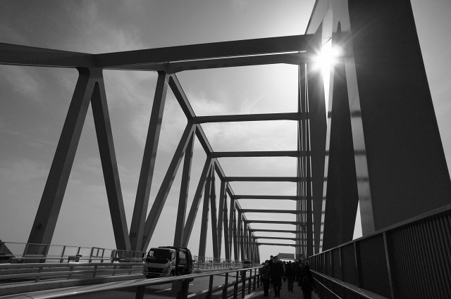 Tokyo Gate Bridge テクテクと･･･_b0190603_17194225.jpg