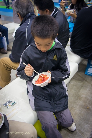 釣り博でご飯です・・・_c0196414_1494326.jpg