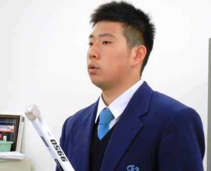 アイスホッケー世界u18選手権出場選手表敬 がんばれ長野 アイスホッケー世界u18選手権出場選手表敬 がんばれ長野