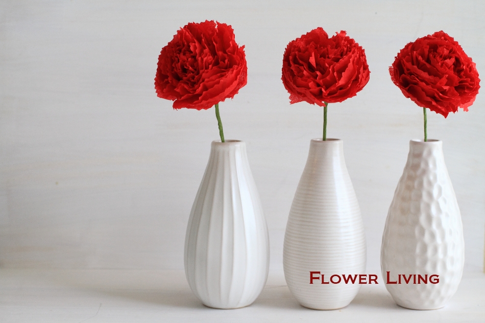 ｉｋｅａのペーパーナプキンで作るカーネーション 暮らしのセレクト便 Flower Living