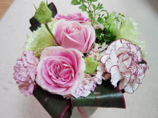 出版祝いのお花をいただきました_e0249060_17191868.jpg