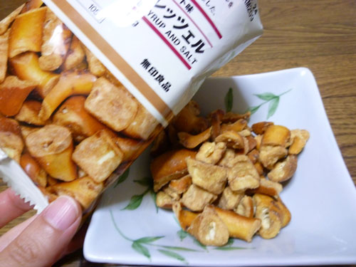 【無印良品】クラックプレッツェル メイプルソルト味_c0152767_20291554.jpg