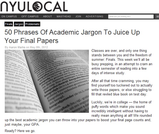 ニューヨーク大学の学生新聞に掲載された「期末論文を魅力的に見せる50個の学術用語」_b0007805_7442728.jpg