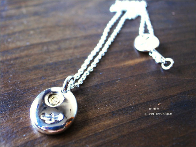 moto leather and silver ネックレス モトレザー値下げ 新 デ
