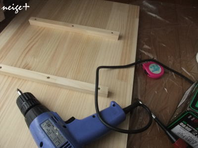 洗面台用シェルフ作り♪_f0023333_615165.jpg