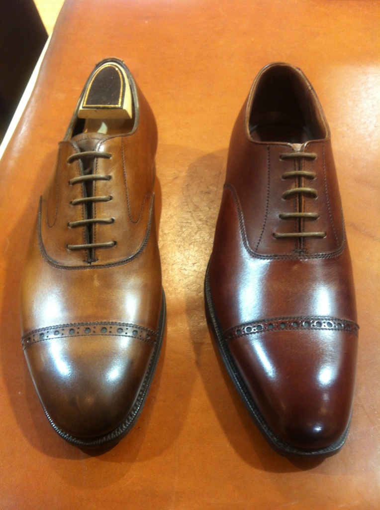 チョイスのポイント シューケアマイスター靴磨き工房 三越日本橋本店