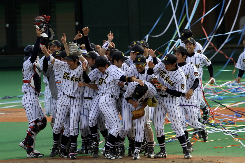 首都大学野球 明星大学 東海大学 Shi Taka Sports Photo