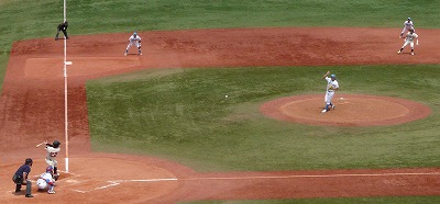 日本大対青学大 5月10日 東都大学野球1部_b0166128_1115147.jpg