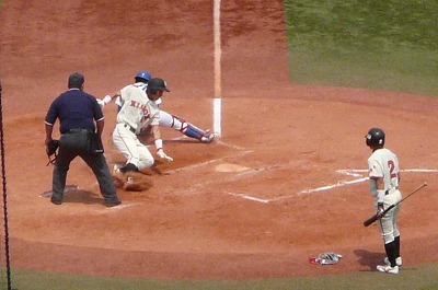 日本大対青学大 5月10日 東都大学野球1部_b0166128_1122916.jpg