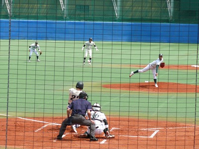 國學院大対東農大 5月7日 東都大学野球2部_b0166128_13304390.jpg