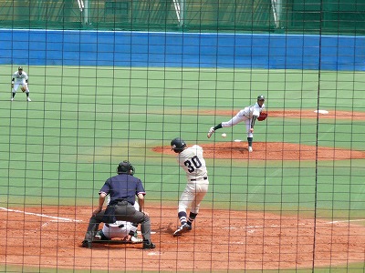 國學院大対東農大 5月7日 東都大学野球2部_b0166128_1403470.jpg