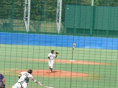 国士舘大対専修大 5月7日 東都大学野球2部_b0166128_15171948.jpg