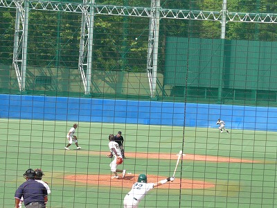 国士舘大対専修大 5月7日 東都大学野球2部_b0166128_1693335.jpg