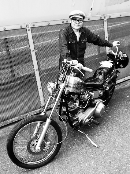 河島 寿文 & Harley-Davidson FLH(2012 0425)_f0203027_13404455.jpg