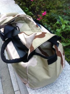 BAILEY WORKS Whale Mouth Duffel XS ブラック（BAILEY WORKS