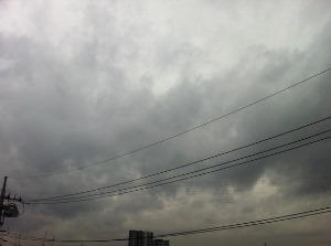 曇り空の幸手ですが、こんな雲の写真いただきました！_f0141246_994368.jpg