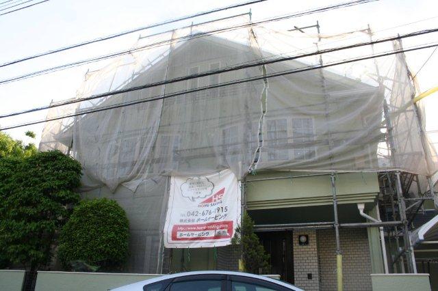 塗装工事が佳境に(東京都調布市)_e0207151_19434322.jpg