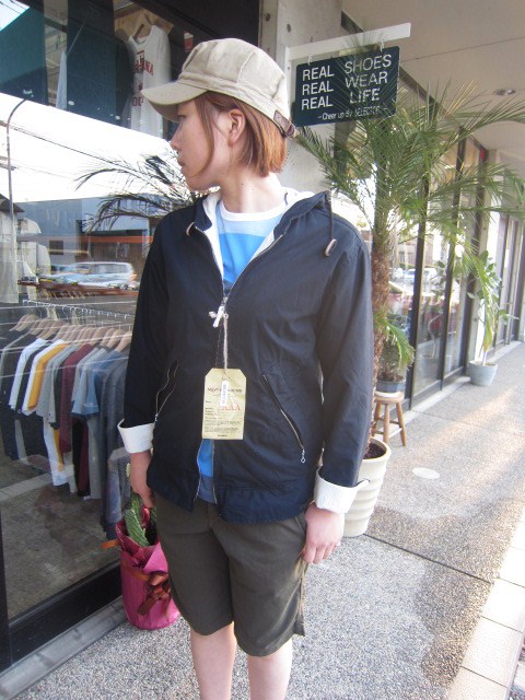 MARINE PARKA W ZIP JACKET ･･･ 風を切って着こなす！★　　By Kato AAA_d0152280_13172254.jpg