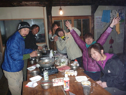 2012シーズン最後の秀岳荘テレマークスキーツアー