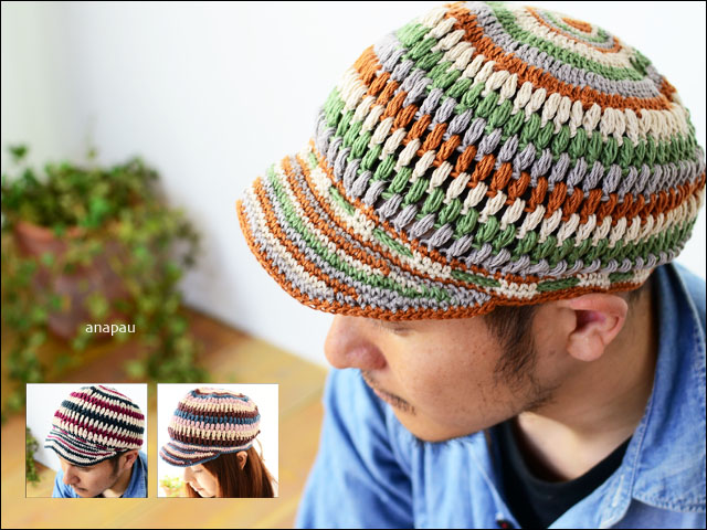anapau [アナパウ] Rainbow Knit Cap「レインボーニットキャップ」 [HCN-1201]　MEN\'S/LADY\'S_f0051306_18185146.jpg