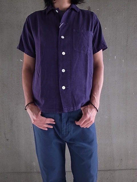 N.O.UN  LINEN SHIRT“PLAIN ”_c0224737_1645463.jpg