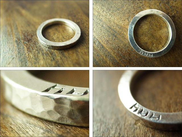 huu[エイチ・ユー・ユー] tataki ring silver[たたきシルバーリング][R-108] MEN\'S/LADY\'S　_f0051306_1814423.jpg