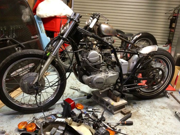 ヤマハ　SR250 　ガソリンタンク ヤマハSR250 ガソリンタンク