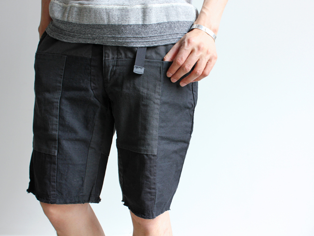 nanamica　Webbing Belt Cut Off Shorts_d0246984_1716184.jpg