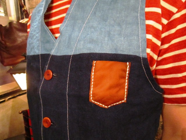 RIDING HIGH \"2TONE LINEN VEST\" ご紹介_f0191324_923232.jpg