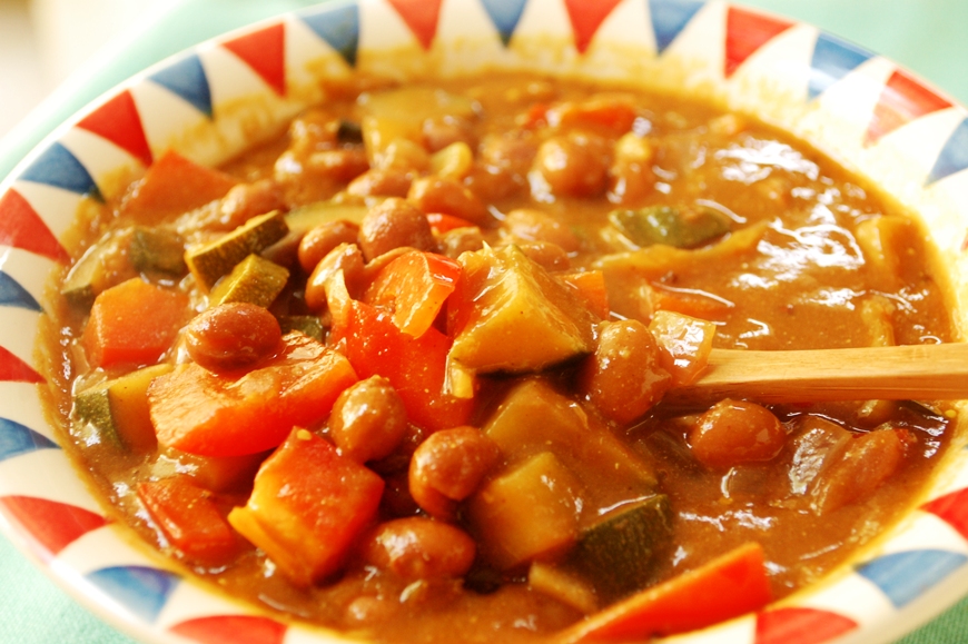 ベジタブル豆カレー♪_d0104926_1561910.jpg
