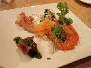 月季花で北京ダック_e0249060_11435618.jpg