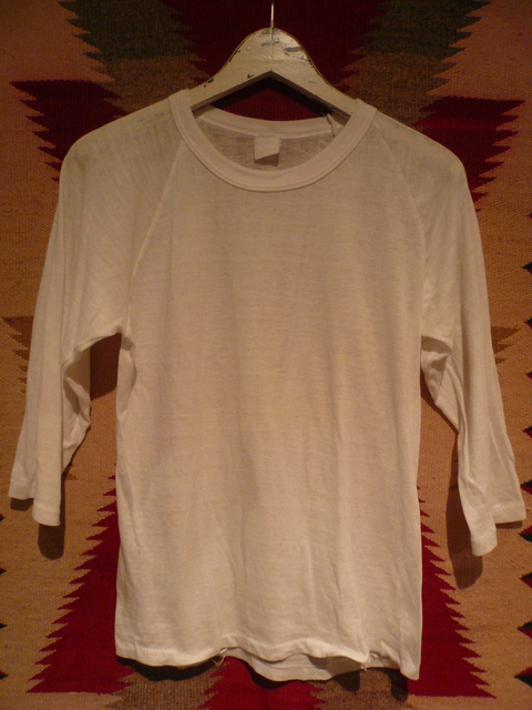 1970s Pakistan cotton Quater-sleeve SOLID tee-shirts ._d0172088_21382738.jpg