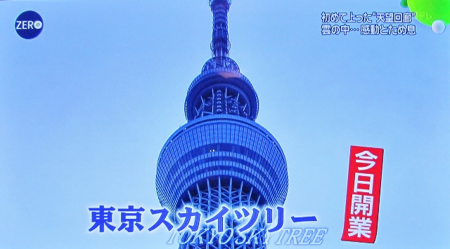 東京スカイツリー開業 秋岡秀治ブログ 秀治のきまぐれdiary