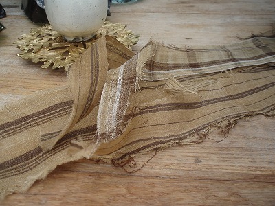 芭蕉布の着物とハギレ展へ : 布とお茶を巡る旅