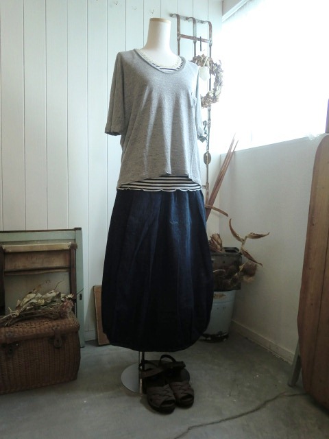 甘織デニム。_a0164280_16391727.jpg