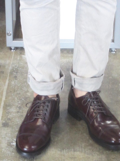 SANDERS ･･･ Military DERBY SHOES (NEWカラー)！★_d0152280_11335120.jpg