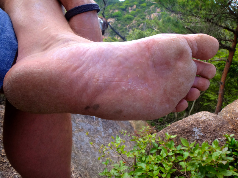 2012/5/22　Barefoot Running with Barefoot Ted in Ashiya Rock Garden _b0220886_13342567.jpg