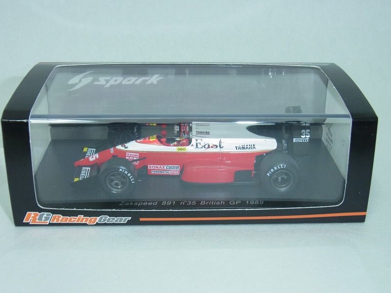 RG別注 第14弾 Spark 1/43 ZakSpeed 891 鈴木亜久里 1989 RG別注 第14弾 Spark 1/43 ZakSpeed 891 鈴木亜久里 1989